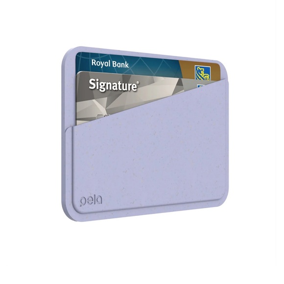 Pela Case Eco-Friendly Lavender Card Holder Wallet - Picture 1 of 5